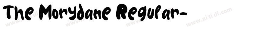 The Morydane Regular字体转换